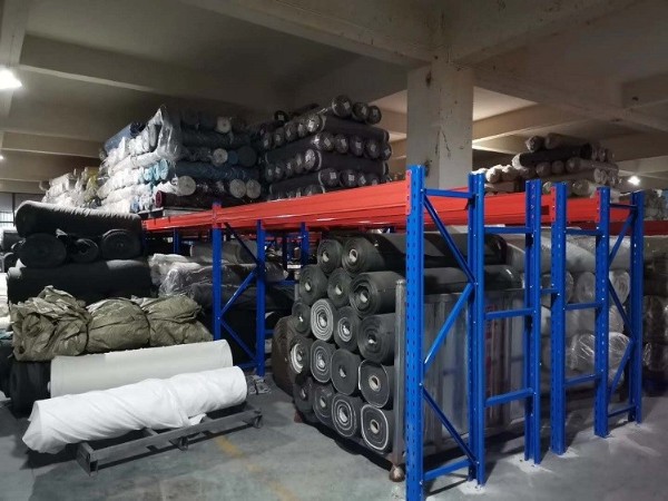 南京重型貨架廠家，設(shè)計規(guī)劃布料布匹倉庫所使用的重型貨架